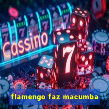 flamengo faz macumba